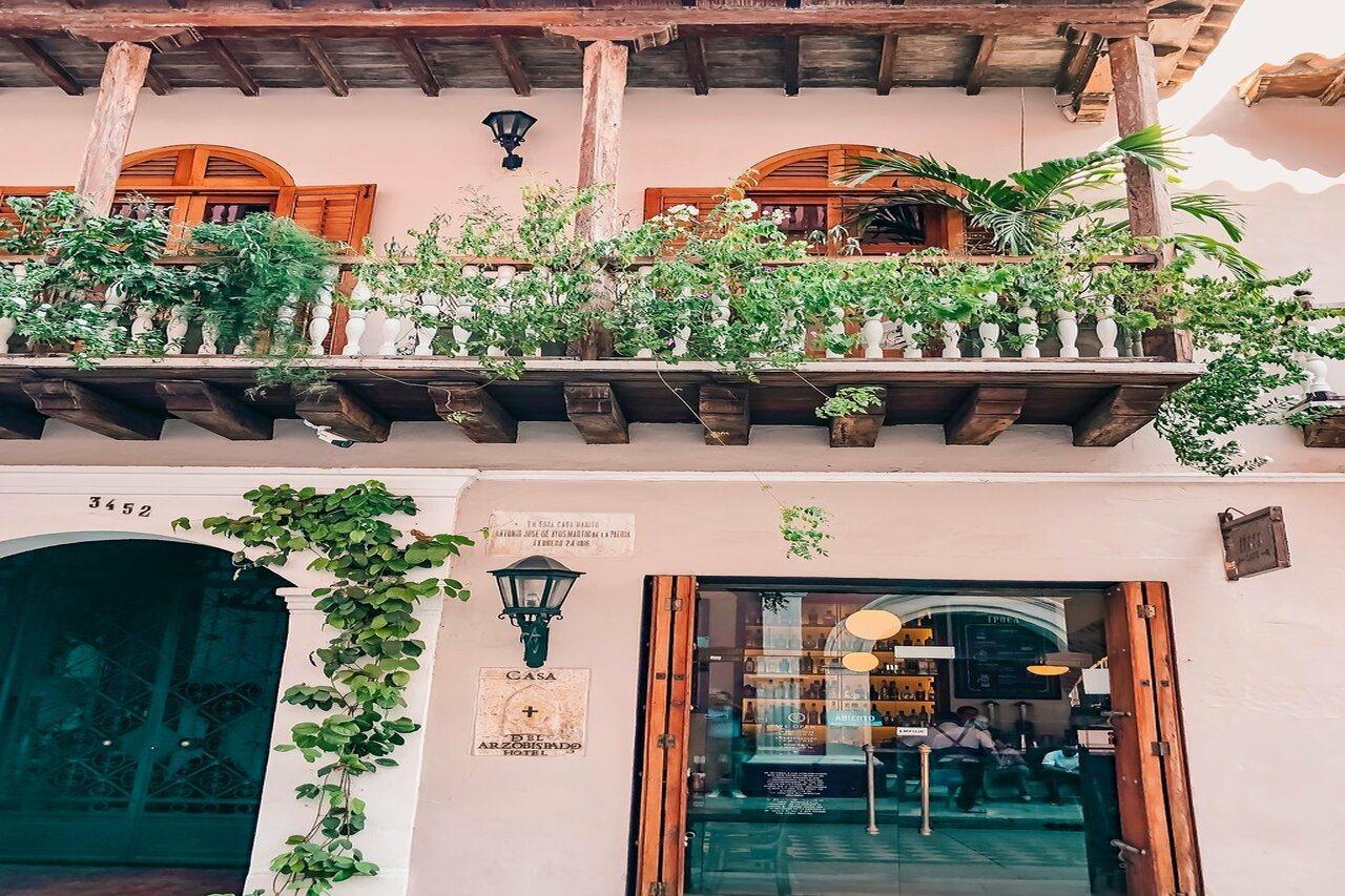 Hotel Boutique Casa Del Arzobispado Cartagena Exteriör bild