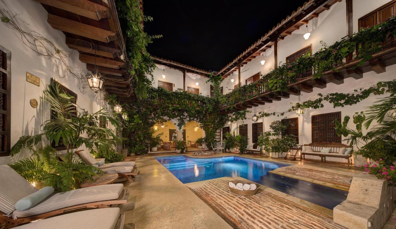 Hotel Boutique Casa Del Arzobispado Cartagena Exteriör bild