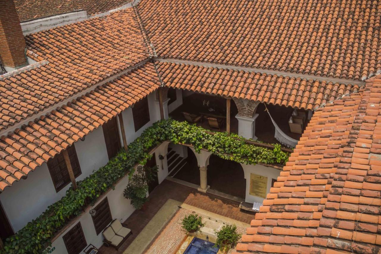 Hotel Boutique Casa Del Arzobispado Cartagena Exteriör bild