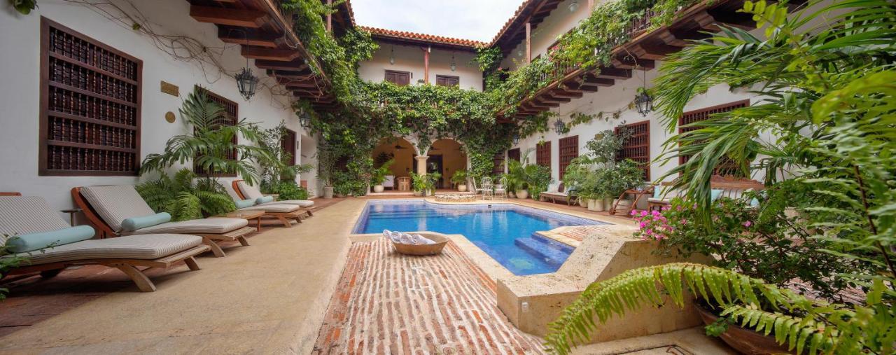 Hotel Boutique Casa Del Arzobispado Cartagena Exteriör bild