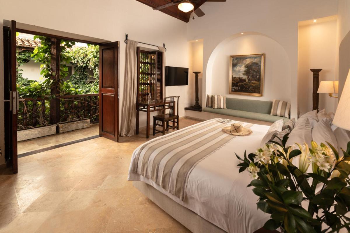 Hotel Boutique Casa Del Arzobispado Cartagena Exteriör bild