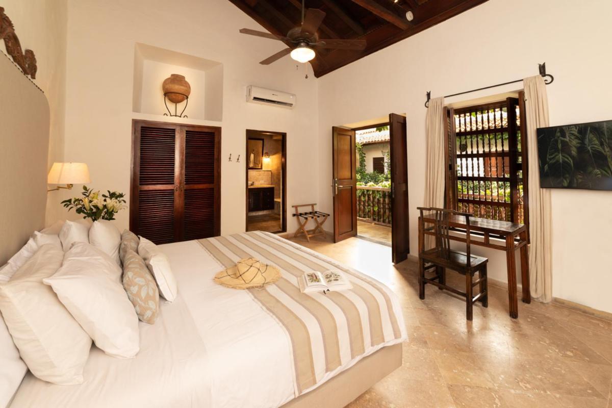 Hotel Boutique Casa Del Arzobispado Cartagena Exteriör bild