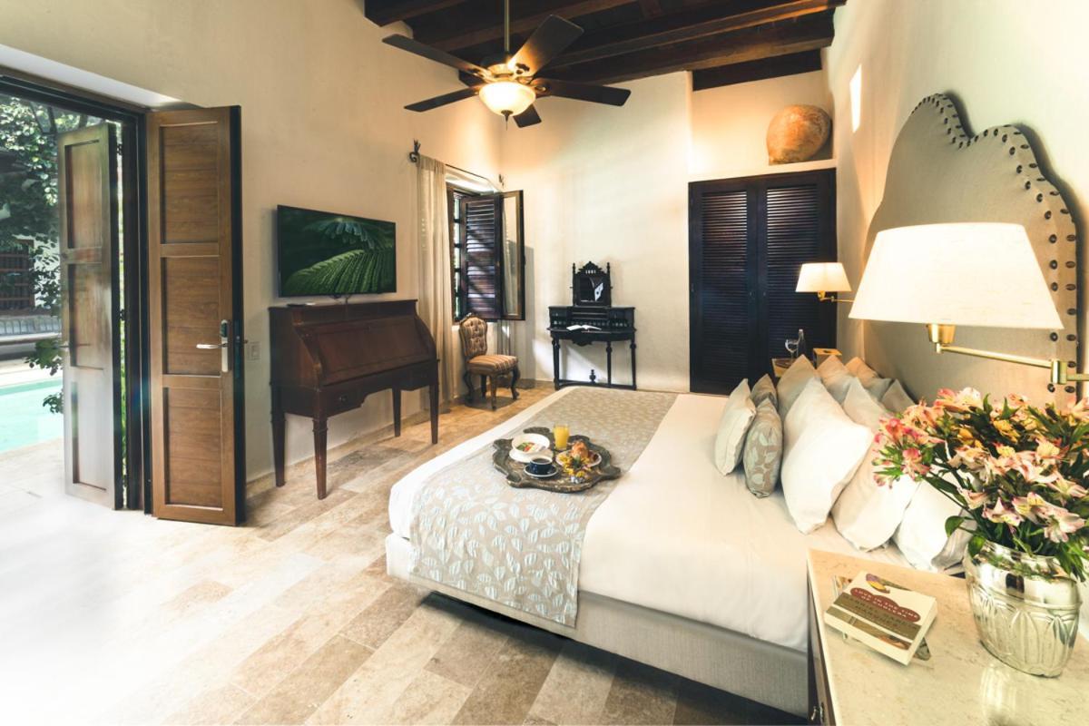 Hotel Boutique Casa Del Arzobispado Cartagena Exteriör bild